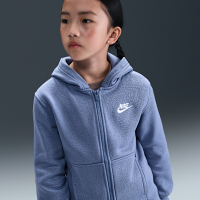 Nike Sportswear Club Fleece Big Kids' Full-Zip Hoodie