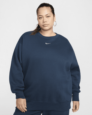 Женский свитшот Nike Sportswear Phoenix Fleece Oversized Crew-Neck (Plus Size)