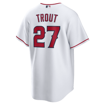 MLB Los Angeles Angels (Mike Trout) Men's Replica Baseball Jersey