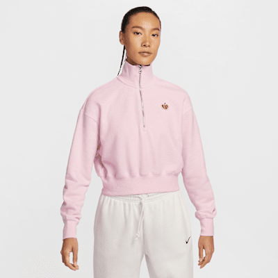 Nike Sportswear Phoenix Fleece Women's 1/4-Zip Cropped Sweatshirt