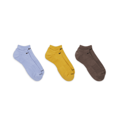 Nike Everyday Plus Cushion Training No-Show Socks (3 Pairs)