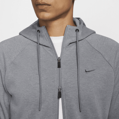 Nike Primary Sudadera con capucha versátil Dri-FIT UV con cremallera completa - Hombre