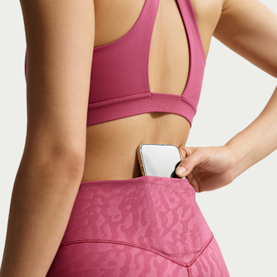 Nike Universa Women's High-Waisted 7/8 Leggings with No Front Seam