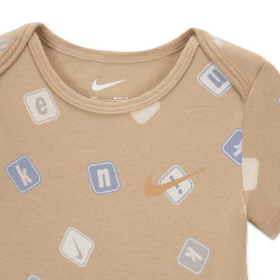 Nike Baby (12-24M) 2-Piece Printed Bodysuit Set