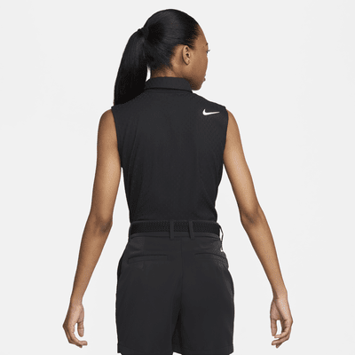 Polo de golf sin mangas Dri-FIT ADV para mujer Nike Tour