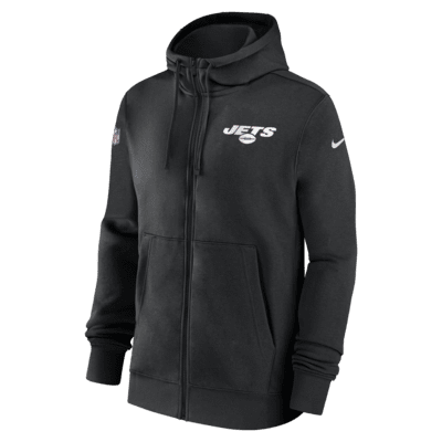 Nike Men's New York Jets 2023 Volt Black Pullover Hoodie