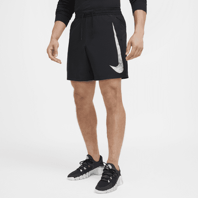 Shorts versátiles Dri-FIT de 18 cm sin forro para hombre Nike Form Swoosh