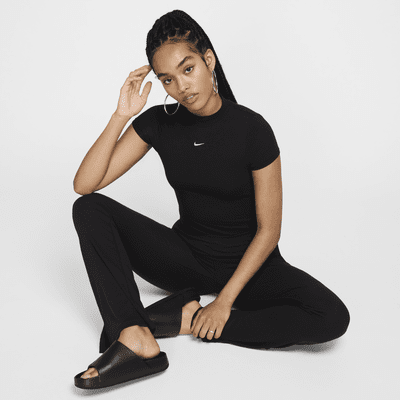 Body à manches courtes Nike Sportswear Chill Knit pour femme