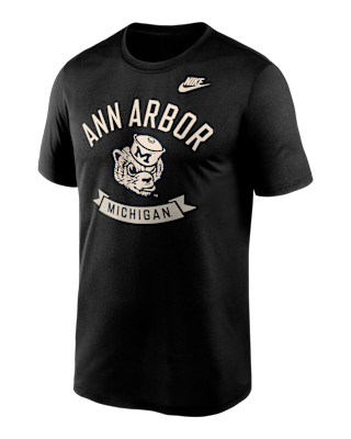 Мужская футболка Michigan Hometown Legend Nike Dri-FIT College
