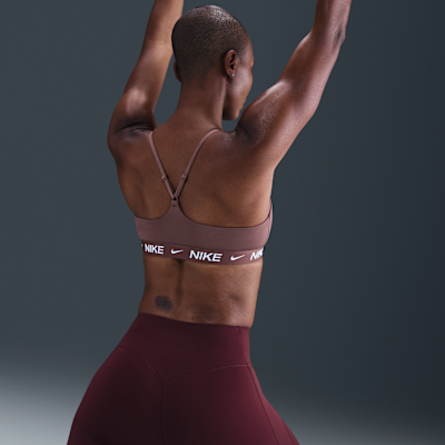 Bra deportivo ajustable con almohadillas para mujer Nike Indy Light Support