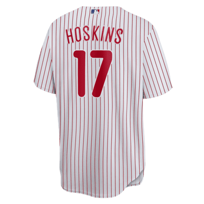 MLB Philadelphia Phillies (Rhys Hoskins) Men's Replica Baseball Jersey