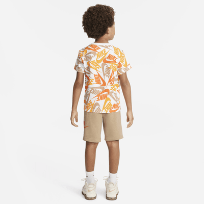 Nike Sportswear Little Kids T-Shirt and Shorts Set