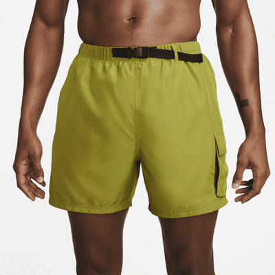 Nike Men's 5" Belted Packable Swim Trunks