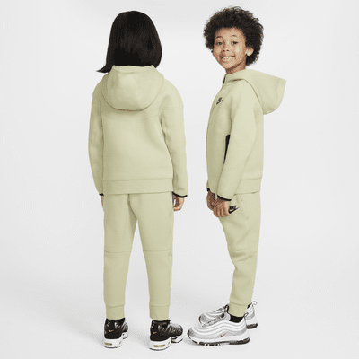 Ensemble deux pièces avec sweat à capuche Nike Sportswear Tech Fleece Full-Zip Set pour enfant