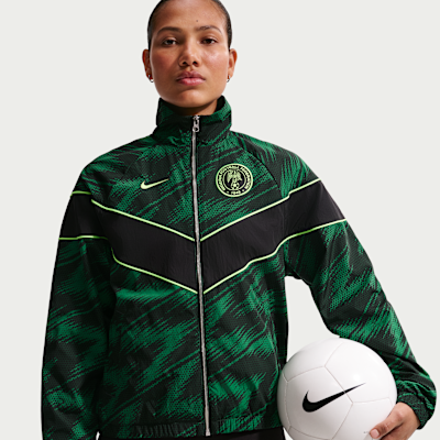 Nigeria Windrunner Women's Nike Soccer UV Woven Jacket from Nike - $130