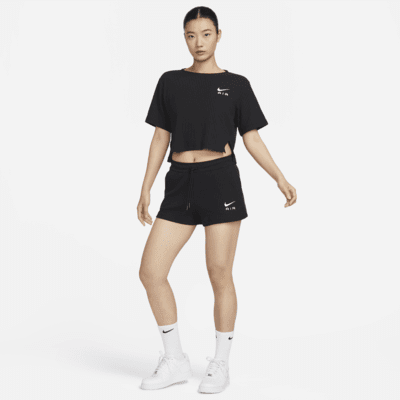 Nike Sportswear Women's Ribbed Jersey Short-Sleeve Top. Nike IN