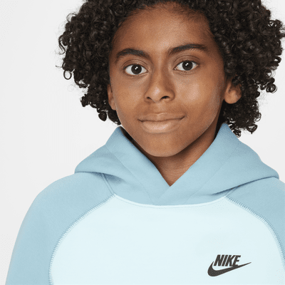 Nike Sportswear Tech Fleece belebújós, kapucnis pulóver nagyobb gyerekeknek (fiúknak)