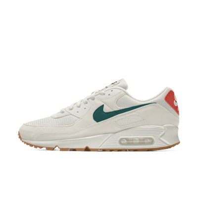 фото Женские кроссовки с индивидуальным дизайном nike air max 90 by you - белый