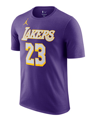 Мужская футболка Los Angeles Lakers Essentials Nike NBA Statement