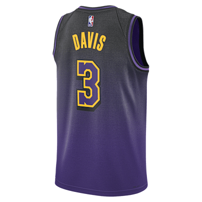 Jersey Nike Dri-FIT de la NBA Swingman para hombre Anthony Davis Los Angeles Lakers 2024/25 City Edition