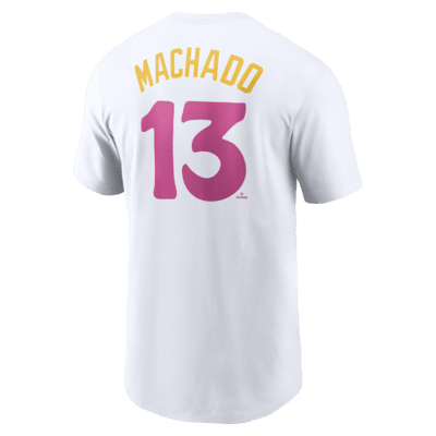 Manny Machado San Diego Padres City Connect Fuse Men's Nike MLB T-Shirt