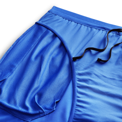 Nike Stride Dri-FIT hardloopshorts met binnenbroek voor heren (18 cm)