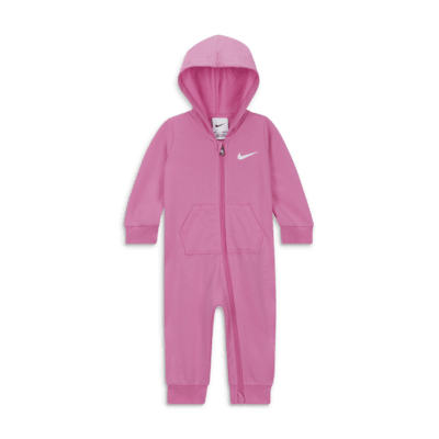 Nike Essentials Baby (0-9M) Hooded Coverall