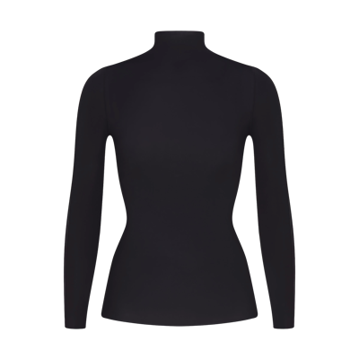 NikeSKIMS Weightless Layers Women's Mock-Neck Long-Sleeve Top