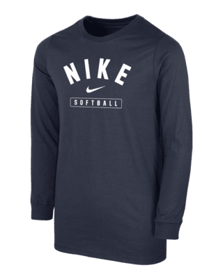 Подростковая футболка Nike Big Kids' Softball Long-Sleeve