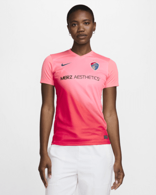 Женские джерси North Carolina Courage 2024 Stadium Secondary Nike Dri-FIT NWSL Replica Jersey