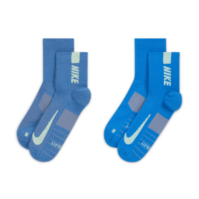 Calcetines de tobillo de running Nike Multiplier (2 pares) 