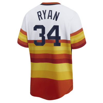 Jersey de béisbol Cooperstown para hombre MLB Houston Astros (Nolan Ryan)