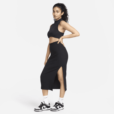 Nike Sportswear Chill Rib Women's Slim Midi Skirt