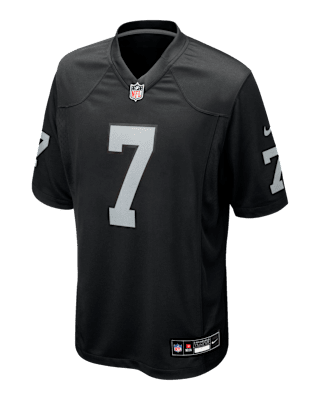 Мужские джерси Geno Smith Las Vegas Raiders Nike NFL Game Jersey