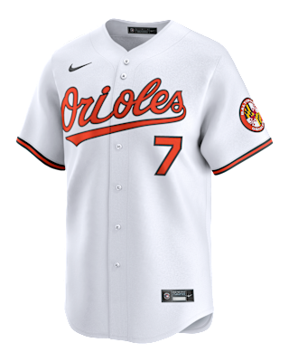 Мужские джерси Jackson Holliday Baltimore Orioles Nike Dri-FIT MLB Limited Jersey