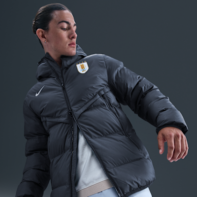 Chamarra de fútbol Nike Storm-FIT con gorro para hombre Uruguay Strike Windrunner PrimaLoft®