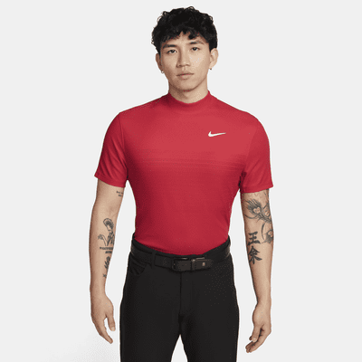Nike Dri-FIT ADV Tiger Woods Men's Mock-Neck Golf Polo. Nike PH