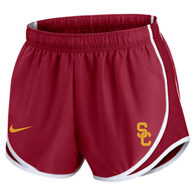 Shorts universitarios Nike para mujer USC Primetime Tempo
