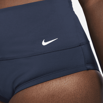 Parte inferior de traje de baño con cintura de tiro alto para mujer Nike Essential (talla grande)