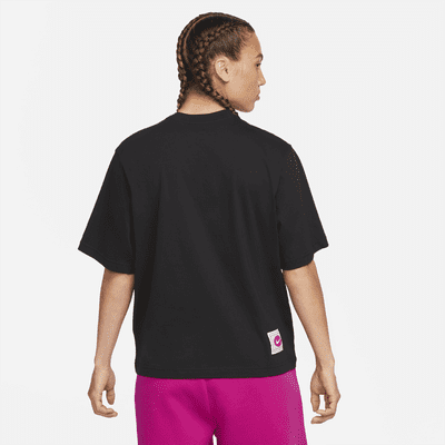 Playera para mujer Nike Sportswear Icon Clash de ajuste recto