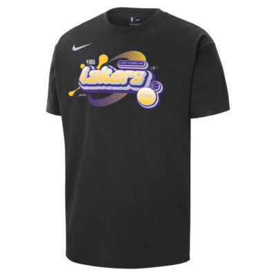 Los Angeles Lakers Courtside Men's Nike NBA Max90 T-Shirt