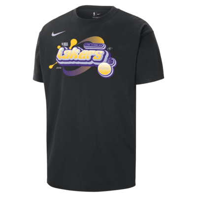 ロサンゼルス レイカーズ コートサイド メンズ ナイキ NBA マックス90 Tシャツ