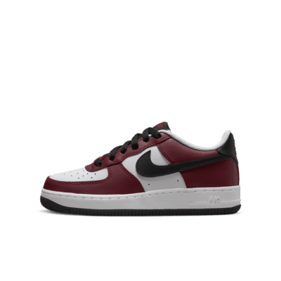 Nike air force 1 rojos con negro sale