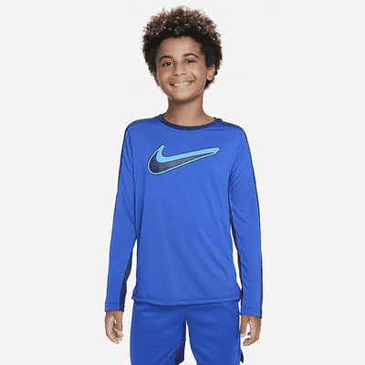 Nike Dri-FIT Performance Big Kids' (Boys') Long-Sleeve Training Top