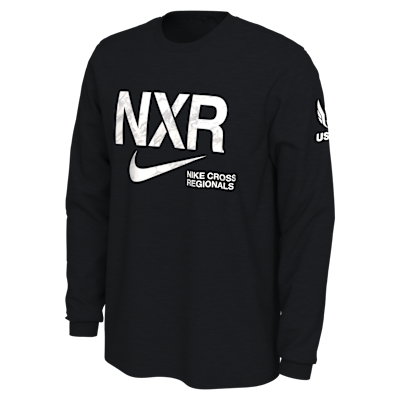 Playera de correr de manga larga para hombre Nike 2025 NXR