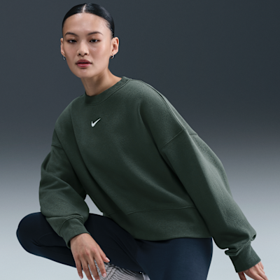 ナイキ スポーツウェア コレクション エッセンシャル ウィメンズ オーバーサイズド フリース クルー