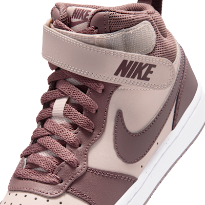 Nike Court Borough Mid 2 Big Kids' Shoes