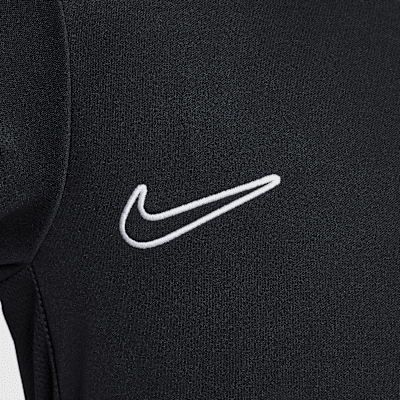 Haut d'entraînement de foot à manches longues et 1/4 de zip Dri-FIT Nike Academy pour ado