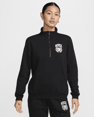 Женские  Nike Sportswear Club Fleece 1/4-Zip Top