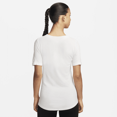 Nike Swift Wool Dri-FIT Kurzarm-Laufoberteil für Damen